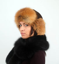 Load image into Gallery viewer, Style 6000 Red fox fur and leather
