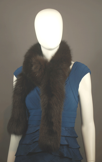 Toqué Montréal FOX FUR BOA