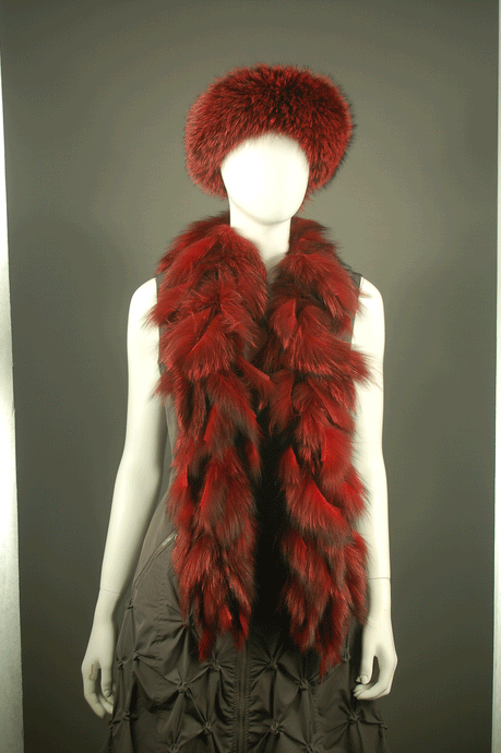 Toqué Montréal FOX FUR BOA